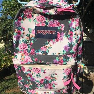 Floral Jansport Backpack
